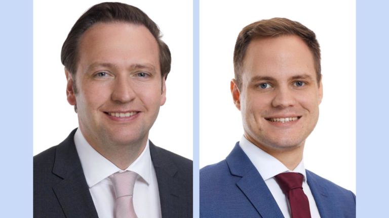 Frank Tepper-Sawicki, Tim Schinkel, Dentons (v.l.n.r.)