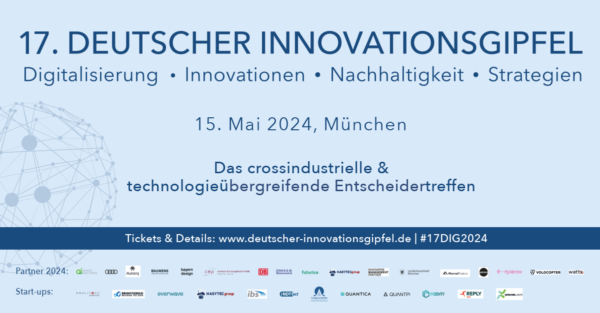 17. Deutscher Innovationsgipfel