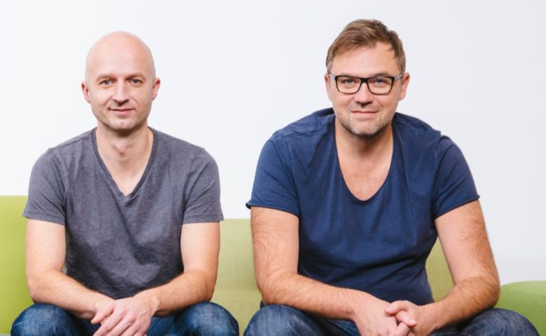 Blockchains, Inc. Übernimmt Dresdner Start-up evan GmbH - CEO Thomas Müller (li.) und CTO Thomas Herbst (re.)
