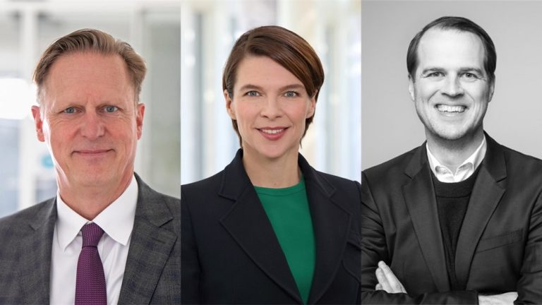 Holger Zervas, Patricia Volhard und Kaspar Hartmann (v.l.n.r.) sind neue Vorstandsmitglieder im BVK