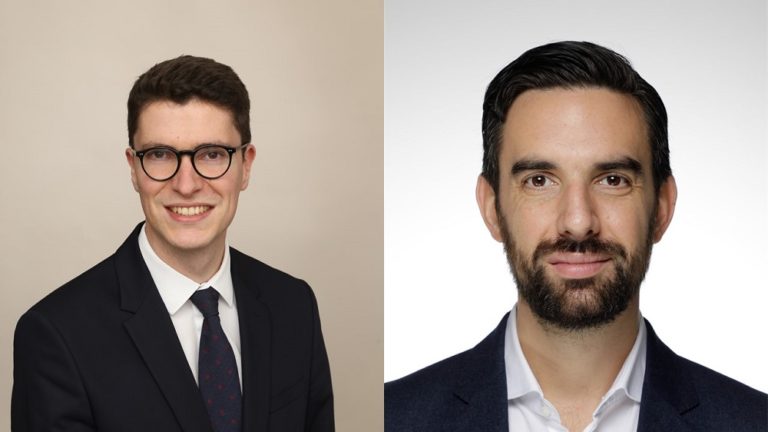 Dr. Tobias Bauerfeind, Ashurst (li.) und Dr. Jan Claudio Muñoz, Backbone Ventures
