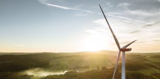 Windrad Infrastrukturprojekt