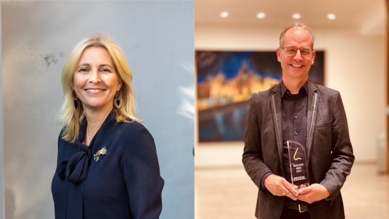 Simone Brummelhuis und Matthias Helfrich sind die Business Angels des Jahres 2021.