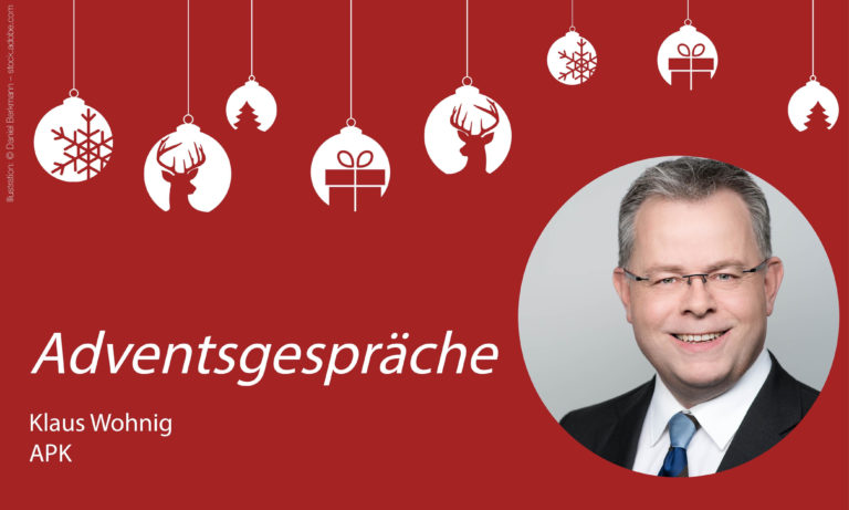 Adventsgespräch mit Klaus Wohnig, APK