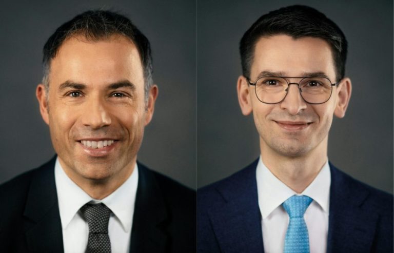 Amos Veith, Dr. Robert Eberius, Poellath (v.l.n.r.)