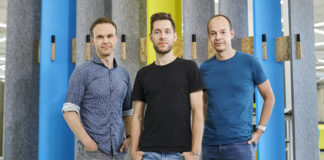 v.l.n.r.: Frank Wolf (Gründer und CMO von Staffbase GmbH), Dr. Martin Böhringer (Gründer und CEO von Staffbase GmbH) und Dr. Lutz Gerlach (Gründer und COO von Staffbase GmbH)