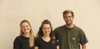 Gründungsteam: Michelle Spitzer, Merit Ulmer und Julian Kolbeck (v. li.)