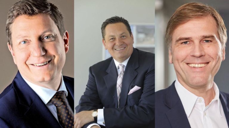Prof. Dr. Dirk Honold, TH Nürnberg | Dr. Peter Hanns Zobel, IZB | André van Hall, BioCampus Cologne (v.l.n.r.)