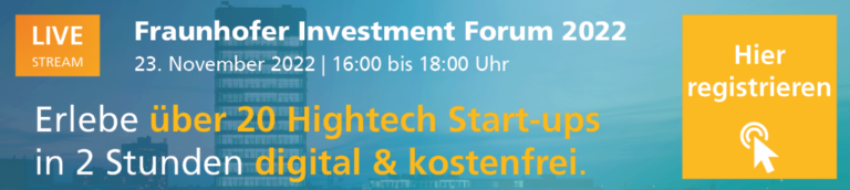 Fraunhofer Investment Forum