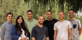 Team Pflegewächter | Moritz Schmidt (2 v. r.)