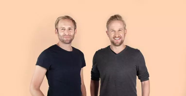 Die hi.health-Gründer Fredrik Debong und Sebastian Gruber | (c) Anna-Clara Holmberg