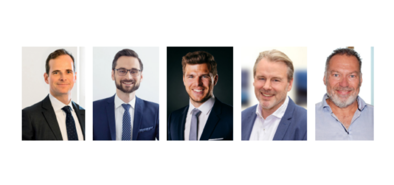 Benedikt Mahr, Weitnauer Rechtsanwälte & Carl Friedrich Heintz, Digatus IT & Janik Möhlmann, Hannover Finanz & Robert Pauli, Hannover Finanz & Tom Krempl, Netfiles