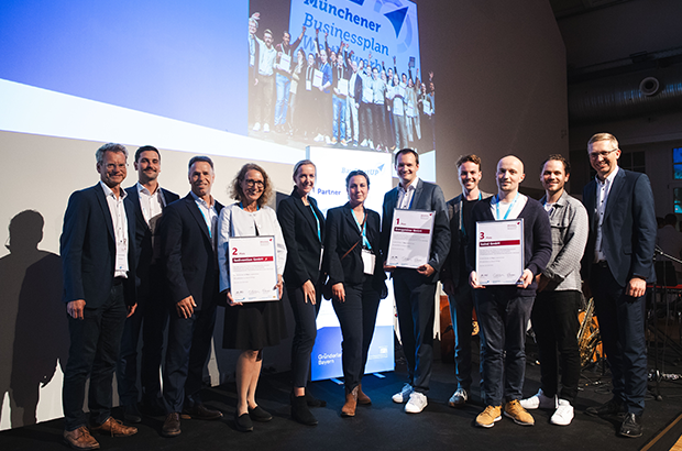 Gewinner des Münchener Businessplan Wettbewerbs 2023