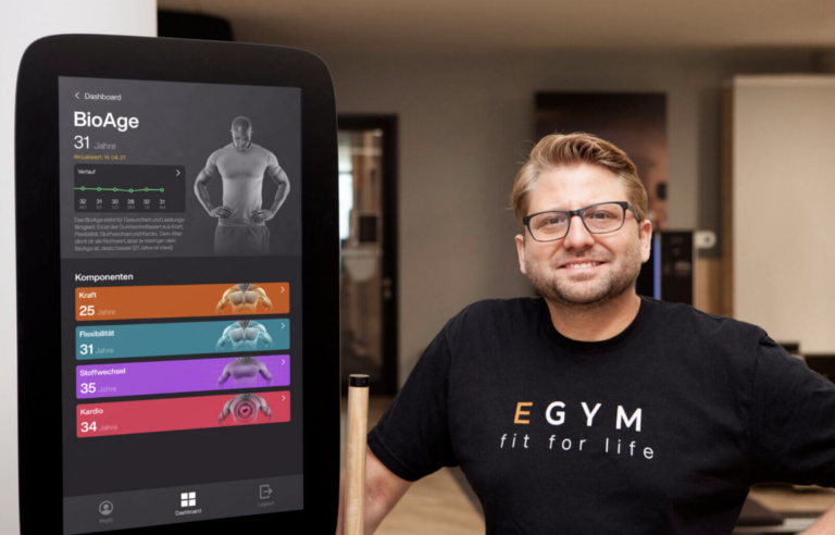 Philipp Roesch-Schlanderer, Mitgründer und CEO von EGYM (c) EGYM