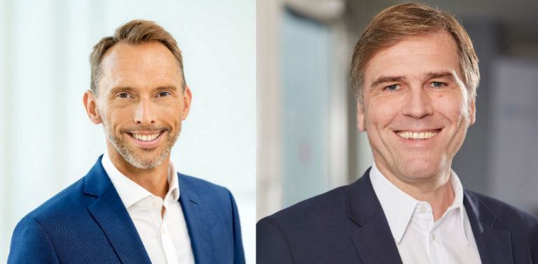 Andreě van Hall (BioCampus Cologne) & Dr. Manfred Janssen (KölnBusiness)