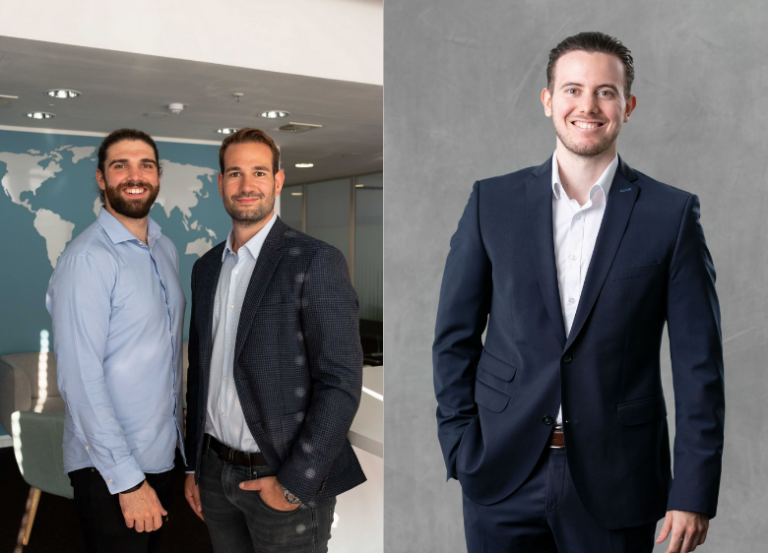 Justin Bous, Marco Verhoeven (Catch) & Patrick Nesseler (NRW.Bank)