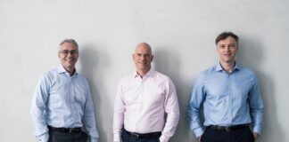 REIA Capital Gründer und CEO Thomas Weinmann mit den beiden weiteren Partnern Markus Kronenberghs und Oliver Kneschewitz (v.l.n.r.)