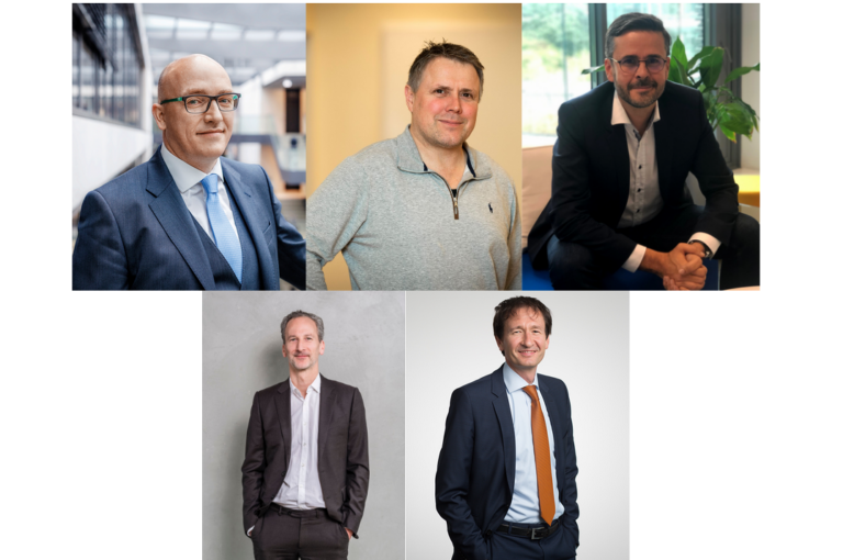 Christian Schatz (FGS), Christian Plangger (Nordwind Growth), Carsten Just (EIF), Sascha Alilovic (SHS Capital), Uli Grabenwarter (EIF)