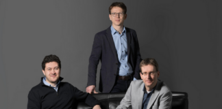 Die Gründer der Toolify Robotics GmbH: Dr. Alex Lotz, Dr. Matthias Lutz, Dr. Dennis Stampfer