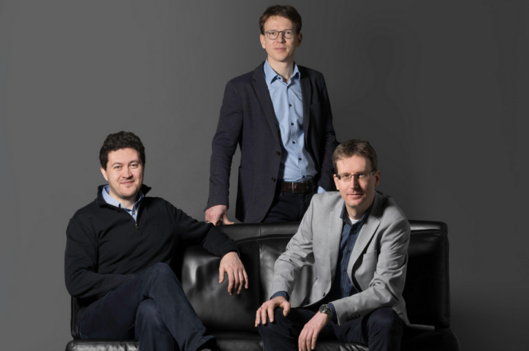 Die Gründer der Toolify Robotics GmbH: Dr. Alex Lotz, Dr. Matthias Lutz, Dr. Dennis Stampfer