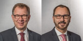 Dirk Buddensiek und Guy Selbherr (r.), Co-Geschäftsführer MBG Baden-Württemberg (c) MBG Baden-Württemberg