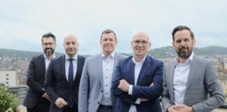 v.l. Michael Schultes, Thomas Becer, Harald Kimmerle, Martin Vögele, Andreas Müller (c) MBG Baden-Württemberg