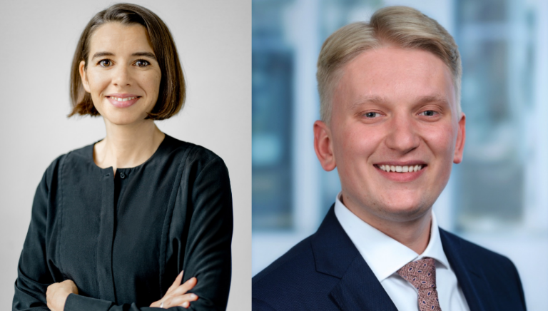 Felicia Mundhenke (Consalio) & Moritz Kaschub (NRW.Bank)
