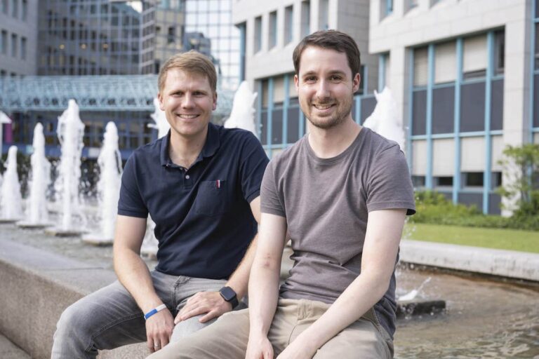Die Gründer von Persival: Philipp Rosenberger und Clemens Linnhoff (v.l.) (c) Persival