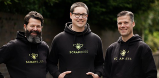 Die ScrapBees-Founder Thilo Hamm, Sebastian Kopsan & Florian Kriependorf