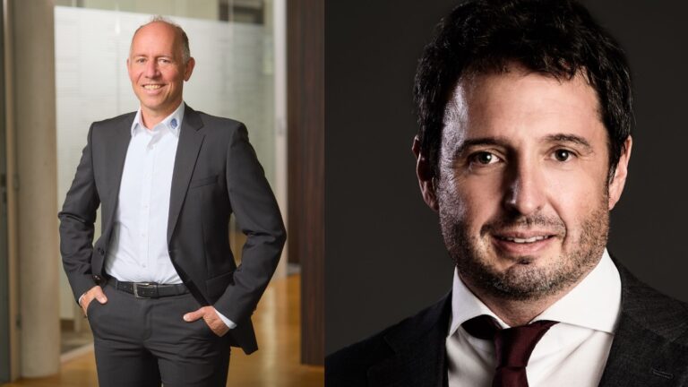 Torsten Volkmann, Vorstand Spitzmüller AG (li.), Jochen Becker, Managing Partner, HAPEKO Executive Partner GmbH