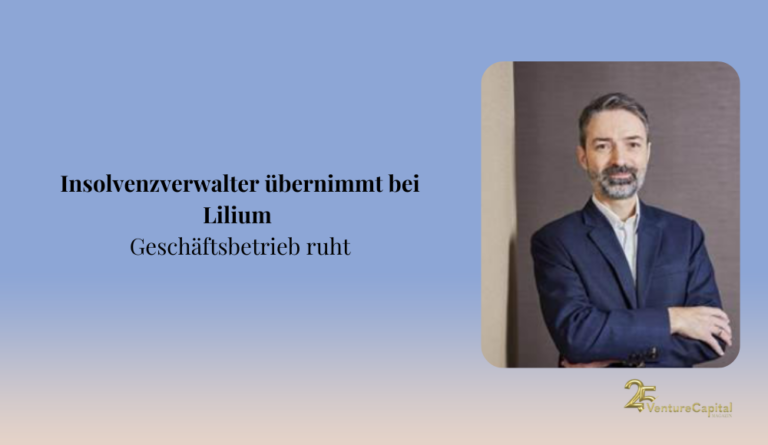 Insolvenzverwalter übernimmt bei Lilium