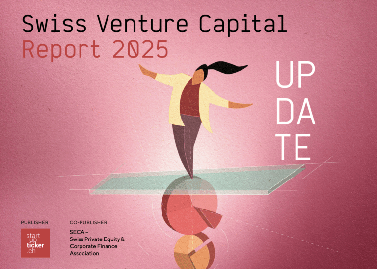 Schweizer Start-up-Szene: Risikokapital steigt im ersten Halbjahr 2025 auf 1,5 Mrd. CHF – Biotech treibt das Wachstum (c) SECA/startupticker.ch/startup.ch