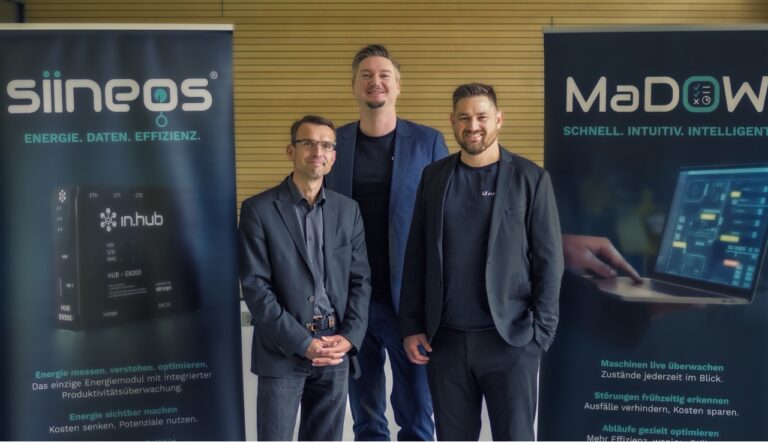 Thomas Dörffel (TGFS), Christian Groß & Marco Neubert (beide in.hub) (v.l.n.r.) (c) TGFS