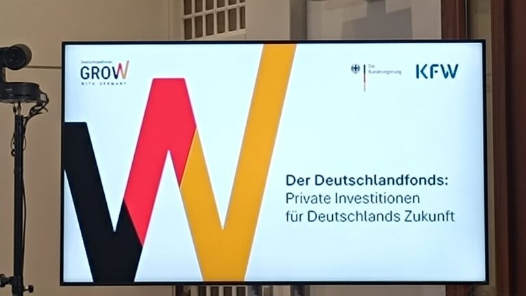 Deutschlandfonds offiziell vorgestellt