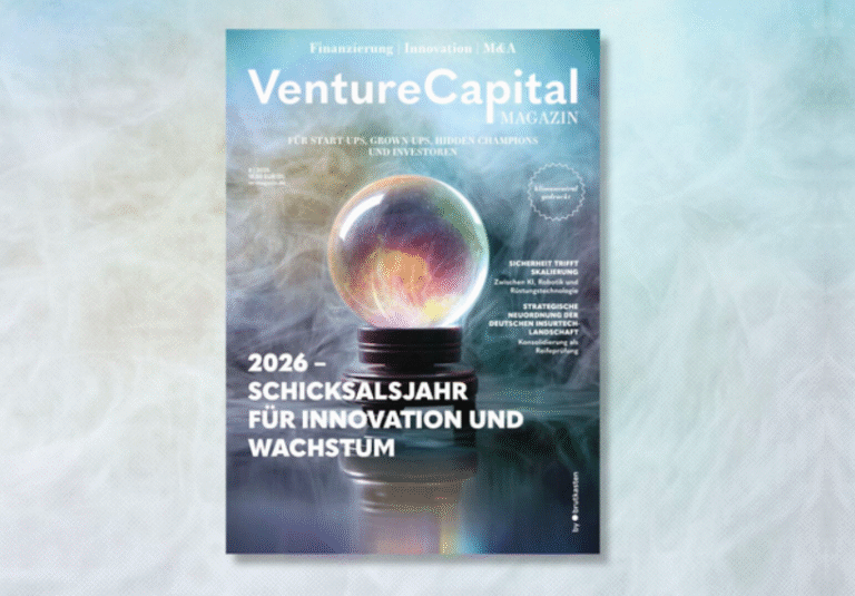 VentureCapital Magazin 08/2025 jetzt online verfügbar!