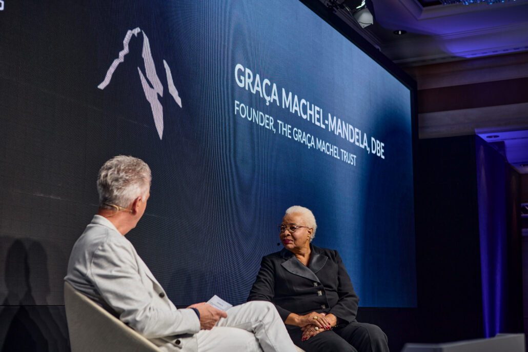 Graça Machel-Mandela auf dem Unternehmertag 2026