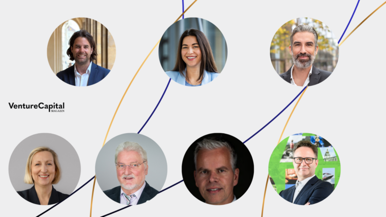 Mathias Klozenbücher (FCF), Dr. Peggy Jungke (nukliD®), Fabrizio Calisti (Angelini Ventures), Odile Jaume (ICPO Foundation), Prof. Dr Richard Baum (ICPO Foundation), Prof. Dr Klaus Kopka (Helmholtz Zentrum Dresden-Rossendorf) & Thomas Horn (Saxony Trade & Invest Corp. (WFS))