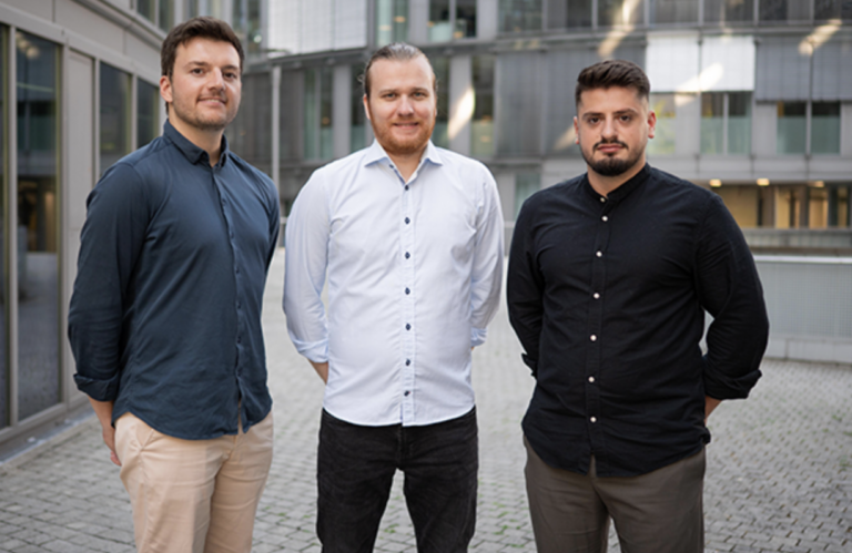 amber-Gründer Bastian Maiworm, Philipp Reißel und Igli Manaj © amber