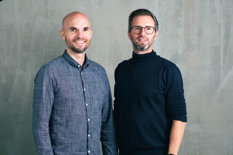 Die beiden Gründer David Nellessen (Gründer, CTO und Co-Geschäftsführer; links) und Matthias Zühlke (Gründer und Co-Geschäftsführer) (c) syte